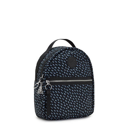 Kipling Kae Printed Rugzak Zwart | België 1623DF